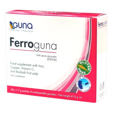 Мікроелемент Залізо Guna Ferroguna 1,7 g 28 sachet