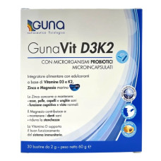 Комплекс Вітамін D3+K2 Guna Gunavit D3 K2 2 g 30 sachet