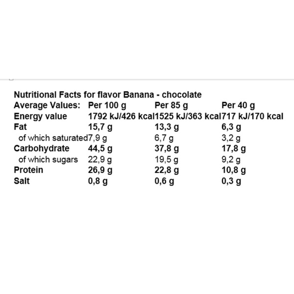 Протеїновий батончик Amix Nutrition Exclusive Protein Bar 12 х 85 g Banana Chocolate