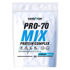 Протеїн Vansiton Pro-70 Mix 900 g /30 servings/ Chocolate Coconut