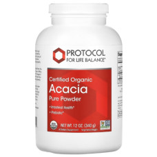 Клітковина Protocol for Life Balance Acacia Pure Powder Certified Organic 340 g /52 servings/