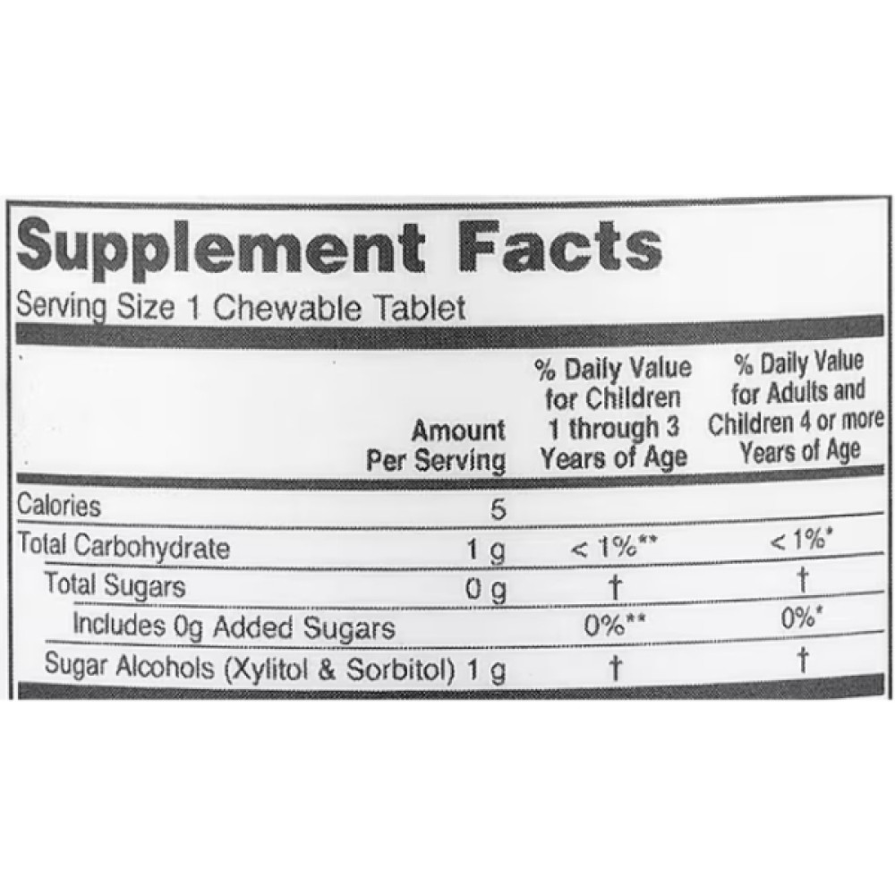Пробіотик Protocol for Life Balance ProtoDophilus 10 Billion 60 Chewables