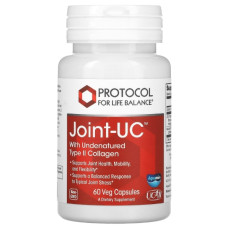Комплекс для суглобів Protocol for Life Balance Joint-UC With Undenatured Type 2 Collagen 60 Veg Caps Комплекс для суглобів Protocol for Life Balance Joint-UC With Undenatured Type 2 Collagen 60 Veg Caps
