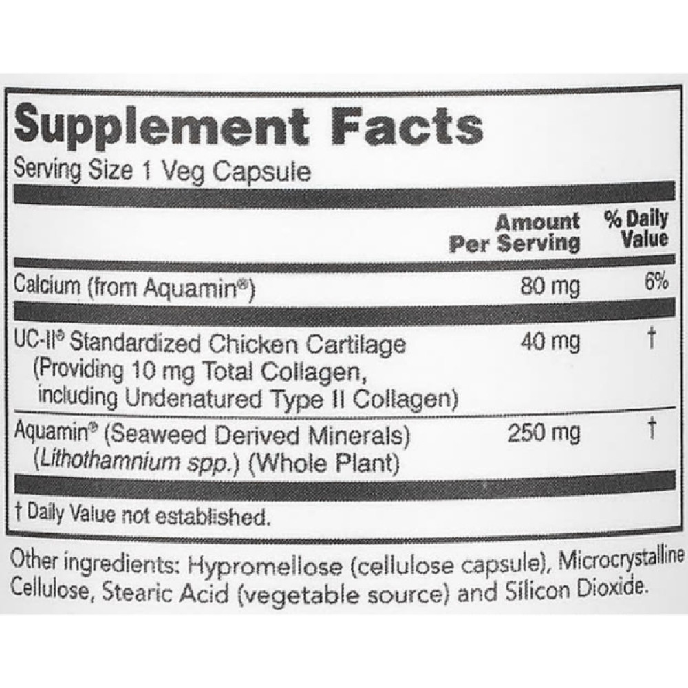 Комплекс для суглобів Protocol for Life Balance Joint-UC With Undenatured Type 2 Collagen 60 Veg Caps