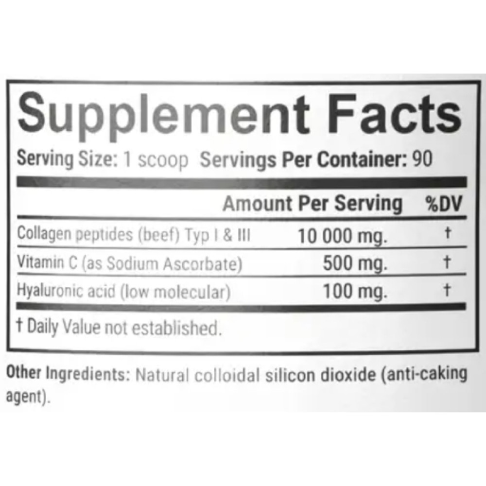 Колаген En`vie Lab Beef Collagen 10 000 Complex 3 474 g /90 servings/ Pure