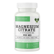 Вітамінно-мінеральний комплекс En`vie Lab Magnezium Citrate + B6 2250 mg 120 Caps
