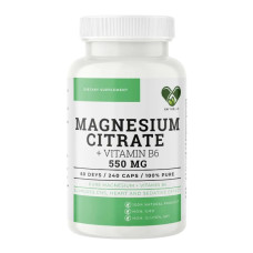 Вітамінно-мінеральний комплекс En`vie Lab Magnezium Citrate + B6 2250 mg 240 Caps