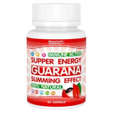 Тонізуючий засіб Bioactive Universe Guarana 60 Caps