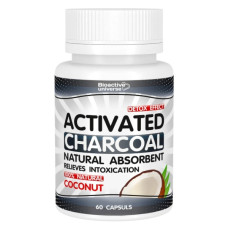 Детокс Bioactive Universe Activated Charcoal Natural Absorbent 60 Caps