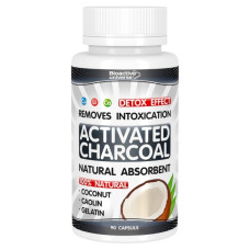 Детокс Bioactive Universe Activated Charcoal Natural Absorbent 90 Caps