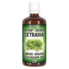 Комплекс для профілактики дихальної системи Bioactive Universe Cetraria Syrup-Drops 100 ml /20 servings/