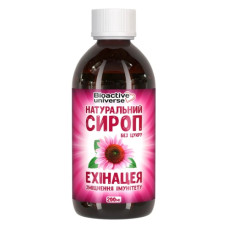 Ехінацея Bioactive Universe Ехінацея. Натуральний сироп без цукру 200 ml /20 servings/