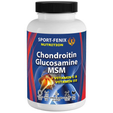 Хондропротектор (для спорту) SPORT-FENIX Chondroitin Glucosamine MSM  + Vitamins С&D3 90 Caps