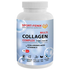 Хондропротектор (для спорту) SPORT-FENIX Collagen Multi Complex Type 1&3 120 Caps