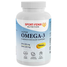 Омега для спорту SPORT-FENIX Super Omega-3 500 mg 120 Caps