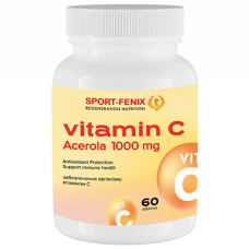 Вітамін C для спорту SPORT-FENIX Vitamin C-1000 Acerola 1000 mg 60 Tabs
