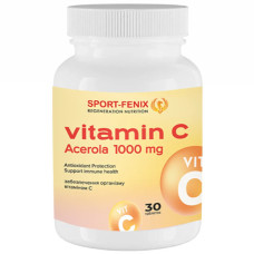 Вітамін C для спорту SPORT-FENIX Vitamin C-1000 Acerola 1000 mg 30 Tabs