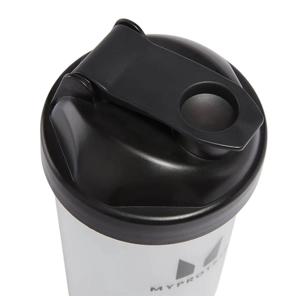 Шейкер MyProtein Plastic Shaker 600 ml Clear/Black