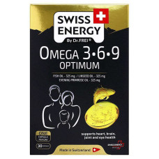 Омега 3-6-9 Swiss Energy Omega-3-6-9 Optimum 30 Caps