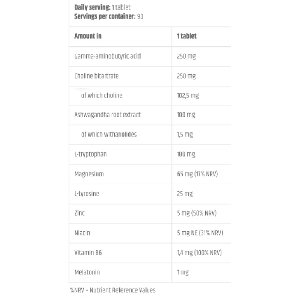 Комплекс для сну Kevin Levrone Anabolic Sleep Bombs 90 Tabs