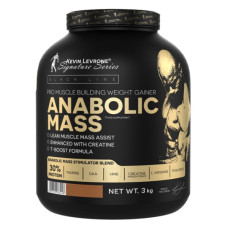 Гейнер Kevin Levrone Anabolic Mass 3000 g /25 servings/ Caramel