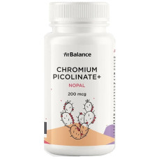 Комплекс для профілактики діабету FitBalance Chromium Picolinate + Nopal 60 Caps