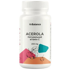 Вітамін C FitBalance Acerola 200 mg 60 Caps