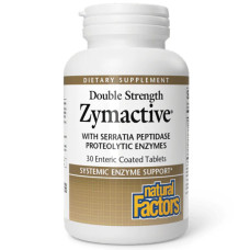Травні ферменти Natural Factors Zymactive Double Strength with Serratia Peptidase Proteolytic Enzymes 30 Tabs Травні ферменти Natural Factors Zymactive Double Strength with Serratia Peptidase Proteolytic Enzymes 30 Tabs