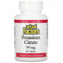 Мікроелемент Калій Natural Factors Potassium Citrate 99 mg 90 Tabs