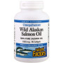 Жир лосося Natural Factors Wild Alaskan Salmon Oil 100% Salmon Oil 1000 mg 90 Softgels