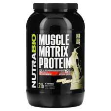 Протеїн NutraBio Muscle Matrix Protein 907 g /29 servings/ Alpine Vanilla