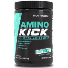 Амінокомплекс для спорту NutraBio Amino Kick 270 g /30 servings/ Baja Burst