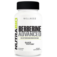 Барбарис NutraBio Berberine Advanced Dihydroberberine 200 mg 60 Caps