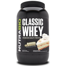 Протеїн NutraBio Classic Whey Protein 907 g /27 servings/ Banana Cream Pie