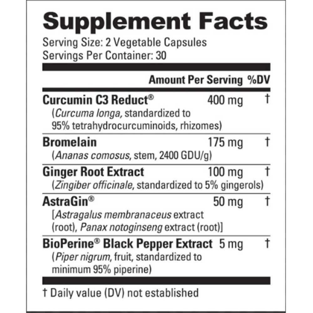 Куркума NutraBio Curcumin Advanced 60 Caps