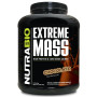 Гейнер NutraBio Extreme Mass High Protein & Carb Mass Gainer 2722 g /15,6 servings/ Chocolate