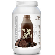 Протеїн NutraBio Grass-Fed Whey Protein Isolate 907 g /29 servings/ Chocolate Milkshake