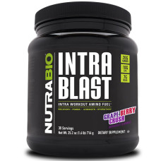 Амінокомплекс для спорту NutraBio Intra Blast 716 g /30 servings/ Grape Berry Crush