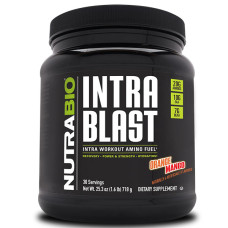Амінокомплекс для спорту NutraBio Intra Blast 718 g /30 servings/ Orange Mango