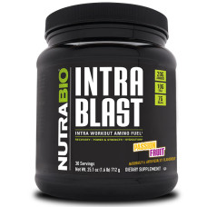 Амінокомплекс для спорту NutraBio Intra Blast 712 g /30 servings/ Passion fruit