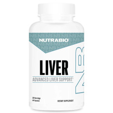 Натуральна добавка для спорту NutraBio LIVER - Advanced Liver Support 90 Caps