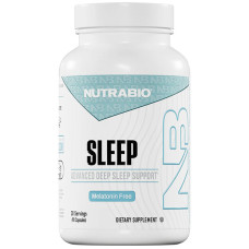 Комплекс для сну NutraBio SLEEP - Advanced Deep Sleep Support Melatonin Free 90 Caps