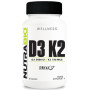 Вітамін D3+K2 для спорту NutraBio Vitamin D3/K2 60 Caps