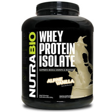 Протеїн NutraBio Whey Protein Isolate 2268 g /76 servings/ Alpine Vanilla