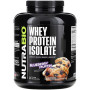 Протеїн NutraBio Whey Protein Isolate 2268 g /75 servings/ Blueberry Muffin
