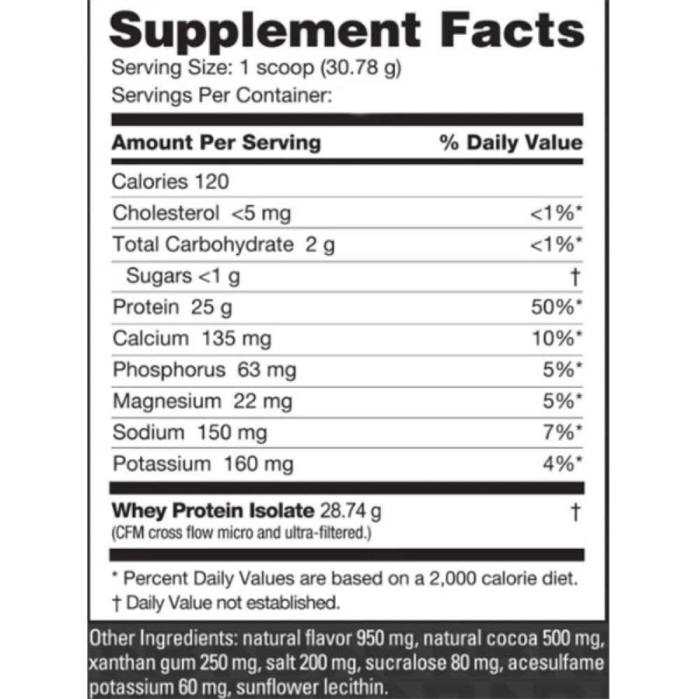 Протеїн NutraBio Whey Protein Isolate 2268 g /73 servings/ Ice Cream Cookie Dream