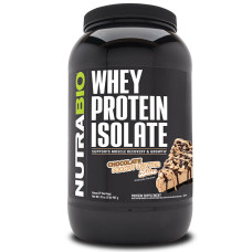 Протеїн NutraBio Whey Protein Isolate 907 g /29 servings/ Chocolate Peanut Butter Bliss