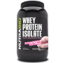 Протеїн NutraBio Whey Protein Isolate 907 g /30 servings/ Strawberry Ice Cream