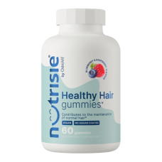 Комплекс для волосся OstroVit Nutrisie Healthy Hair gummies 60 Gummies Raspberry Blueberry