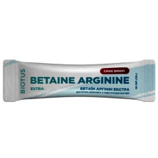 Комплекс для профілактики печінки Biotus Betaine Arginine Extra 10 х 10 ml Cherry